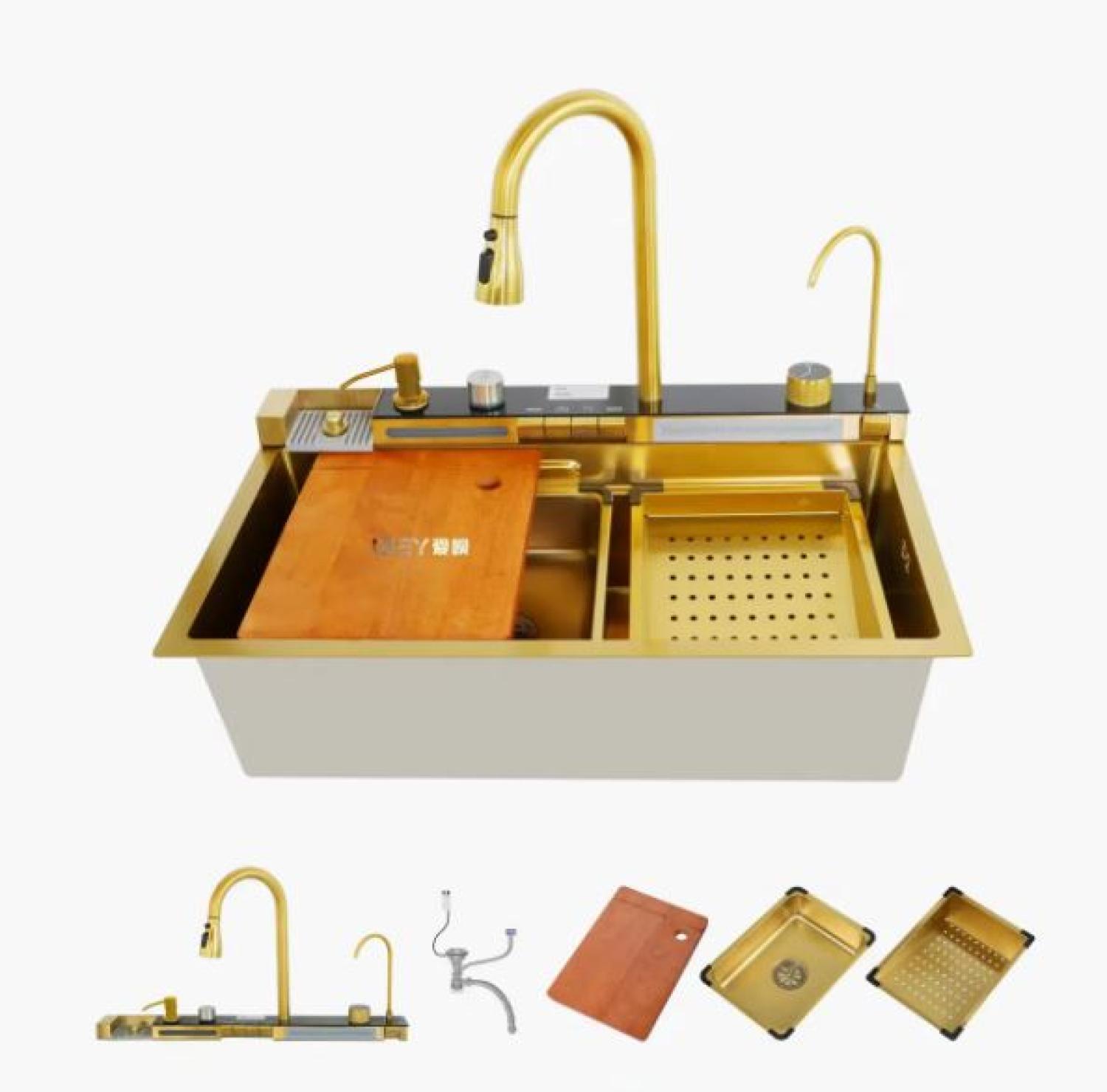 sink,kitchensink,blacksink,sinkcombo,36inchsink,handmadesink