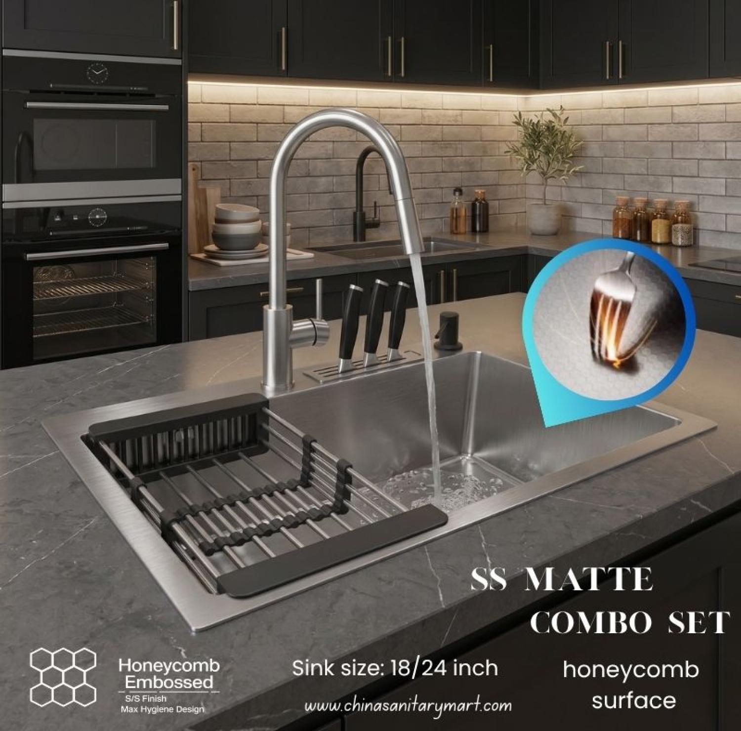 sink,kitchensink,blacksink,sinkcombo,36inchsink,handmadesink